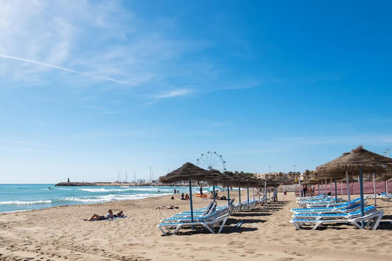 Aloha Marina Private Apartment 1St Line Ocean Beach Carihuela Torremolinos