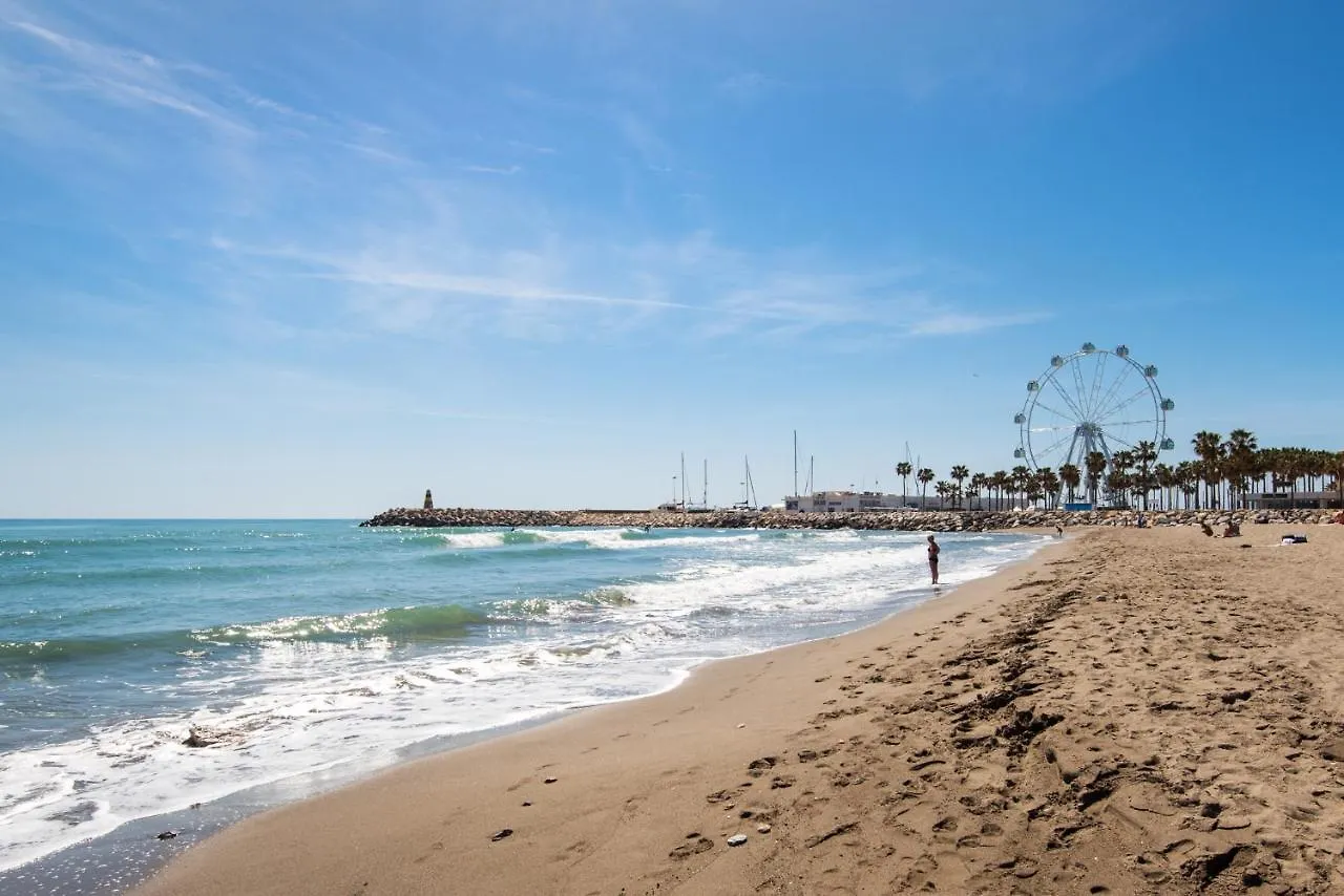 Aloha Marina Private Apartment 1St Line Ocean Beach Carihuela Torremolinos